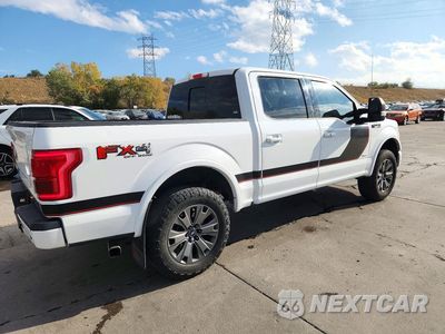 Trzecie zdjęcie samochodu z tyłu: 2016 FORD F150 SUPERCREW VIN:1FTEW1EG5GFC34822 - miniatura