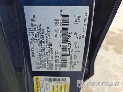 Zdjęcie 12 z 12 samochodu: 2019 FORD FUSION SE VIN:3FA6P0LU6KR104389 - miniatura