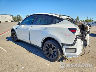 Drugie zdjęcie samochodu z przodu: 2021 TESLA MODEL Y VIN:5YJYGDEE9MF258969 - miniatura