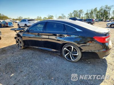 Drugie zdjęcie samochodu z przodu: 2021 HONDA ACCORD SPORT VIN:1HGCV1F38MA005082 - miniatura