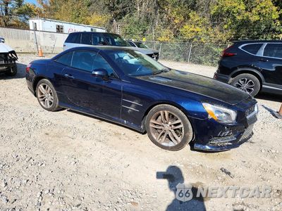 Czwarte zdjęcie samochodu z boku: 2015 MERCEDES-BENZ SL 550 VIN:WDDJK7DA1FF036835 - miniatura