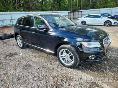 Czwarte zdjęcie samochodu z boku: 2017 AUDI Q5 PREMIUM PLUS VIN:WA1L2AFP7HA030064 - miniatura
