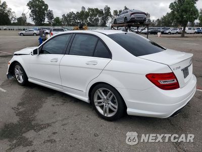 Drugie zdjęcie samochodu z przodu: 2014 MERCEDES-BENZ C 250 VIN:WDDGF4HB0EA963028 - miniatura