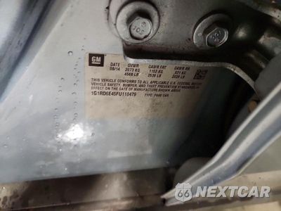 Zdjęcie 12 z 12 samochodu: 2015 CHEVROLET VOLT VIN:1G1RD6E45FU110479 - miniatura