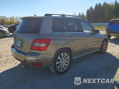 Trzecie zdjęcie samochodu z tyłu: 2010 MERCEDES-BENZ GLK 350 4MATIC VIN:WDCGG8HB8AF350550 - miniatura