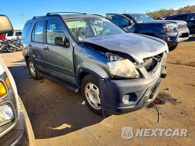 Czwarte zdjęcie samochodu z boku: 2006 HONDA CR-V LX VIN:SHSRD78536U403672 - miniatura