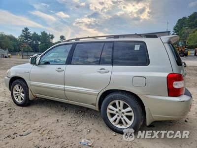Drugie zdjęcie samochodu z przodu: 2006 TOYOTA HIGHLANDER HYBRID VIN:JTEEW21AX60033227 - miniatura