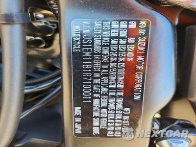 Zdjęcie 9 z 9 samochodu: 2024 SUZUKI GSX800 R VIN:JS1EM11B1R7100011 - miniatura