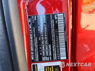 Zdjęcie 13 z 13 samochodu: 2016 MERCEDES-BENZ GLE 350 4MATIC VIN:4JGDA5HBXGA691121 - miniatura