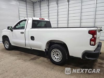 Drugie zdjęcie samochodu z przodu: 2021 CHEVROLET SILVERADO C1500 VIN:3GCNWAEH6MG351070 - miniatura