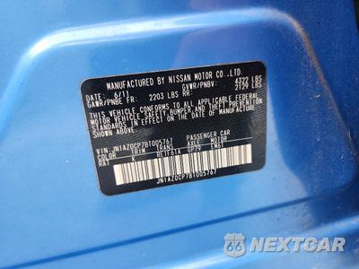 Zdjęcie 12 z 12 samochodu: 2011 NISSAN LEAF SV VIN:JN1AZ0CP7BT005767 - miniatura