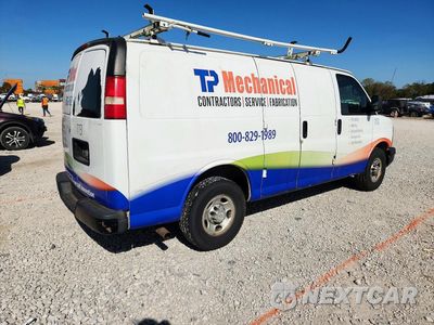 Trzecie zdjęcie samochodu z tyłu: 2014 CHEVROLET EXPRESS G2500 VIN:1GCWGFCA2E1160914 - miniatura