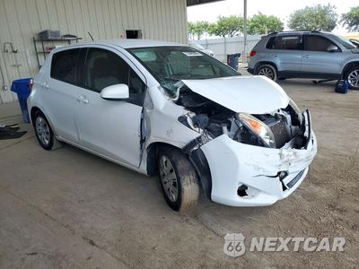 Czwarte zdjęcie samochodu z boku: 2014 TOYOTA YARIS 5-DOOR LE VIN:JTDKTUD37ED590404 - miniatura
