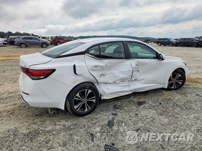 Trzecie zdjęcie samochodu z tyłu: 2022 NISSAN SENTRA SV VIN:3N1AB8CV1NY288129 - miniatura