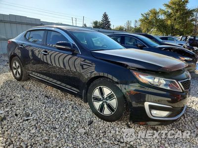 Czwarte zdjęcie samochodu z boku: 2011 KIA OPTIMA HYBRID BASE VIN:KNAGM4AD4B5000551 - miniatura