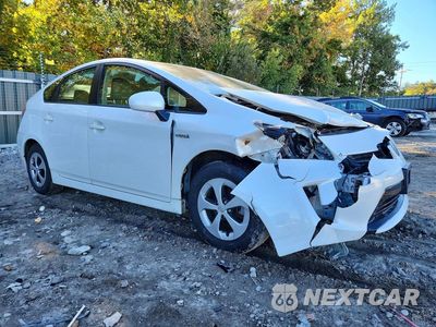 Czwarte zdjęcie samochodu z boku: 2014 TOYOTA PRIUS FOUR VIN:JTDKN3DU6E0383958 - miniatura