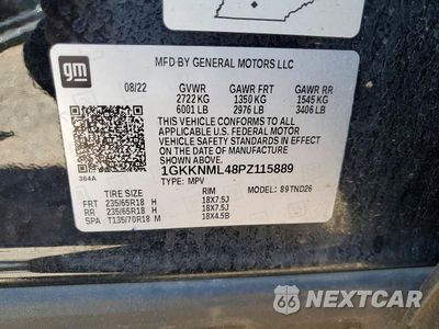 Zdjęcie 13 z 13 samochodu: 2023 GMC ACADIA SLT VIN:1GKKNML48PZ115889 - miniatura