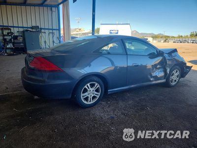 Trzecie zdjęcie samochodu z tyłu: 2006 HONDA ACCORD LX VIN:1HGCM723X6A021945 - miniatura