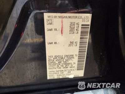 Zdjęcie 12 z 12 samochodu: 2014 NISSAN ALTIMA 2.5 S VIN:1N4AL3AP3EN371937 - miniatura