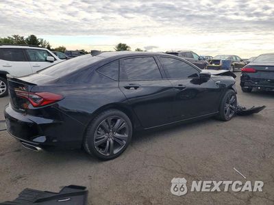 Trzecie zdjęcie samochodu z tyłu: 2022 ACURA TLX TECH A VIN:19UUB6F54NA002743 - miniatura