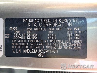 Zdjęcie 12 z 12 samochodu: 2025 KIA SOUL LX VIN:KNDJ23AUXS7941970 - miniatura