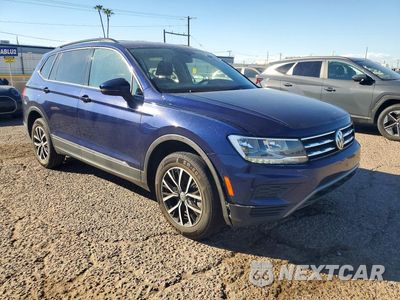 Czwarte zdjęcie samochodu z boku: 2021 VOLKSWAGEN TIGUAN SE VIN:3VV2B7AX6MM126925 - miniatura
