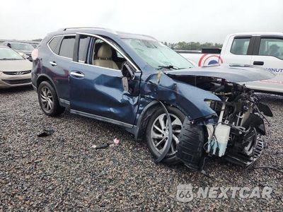 Czwarte zdjęcie samochodu z boku: 2015 NISSAN ROGUE SL VIN:5N1AT2MT1FC796045 - miniatura