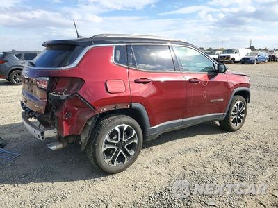 Trzecie zdjęcie samochodu z tyłu: 2022 JEEP COMPASS LIMITED VIN:3C4NJDCB8NT145434 - miniatura