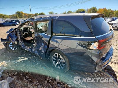Drugie zdjęcie samochodu z przodu: 2025 HONDA ODYSSEY EXL VIN:5FNRL6H62SB023939 - miniatura
