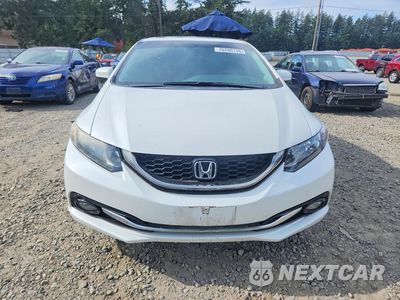Piąte zdjęcie samochodu w środku: 2015 HONDA CIVIC EXL VIN:19XFB2F92FE281059 - miniatura