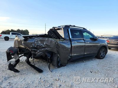 Trzecie zdjęcie samochodu z tyłu: 2022 HONDA RIDGELINE RTL VIN:5FPYK3F79NB000484 - miniatura