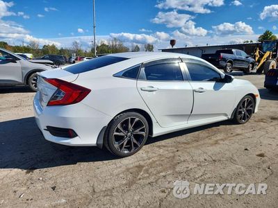 Trzecie zdjęcie samochodu z tyłu: 2019 HONDA CIVIC SPORT VIN:2HGFC2F85KH519426 - miniatura