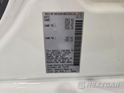 Zdjęcie 13 z 13 samochodu: 2025 NISSAN ALTIMA SV VIN:1N4BL4DV5SN375049 - miniatura