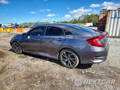 Drugie zdjęcie samochodu z przodu: 2019 HOND CIVIC COUPE VIN:2HGFC2F81KH509945 - miniatura