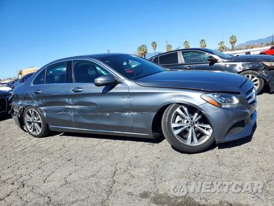 Czwarte zdjęcie samochodu z boku: 2018 MERCEDES-BENZ C 300 VIN:55SWF4JB2JU254116 - miniatura