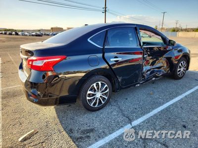Trzecie zdjęcie samochodu z tyłu: 2017 NISSAN SENTRA SV VIN:3N1AB7AP2HY310478 - miniatura