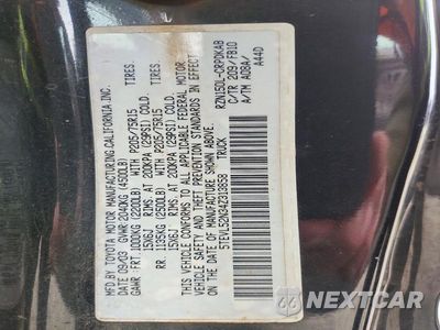 Zdjęcie 12 z 12 samochodu: 2004 TOYOTA TACOMA BASE VIN:5TEVL52N34Z313858 - miniatura