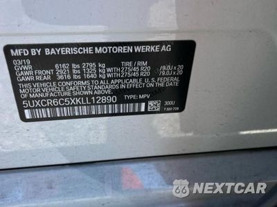 Zdjęcie 10 z 12 samochodu: 2019 BMW X5 XDRIVE40I VIN:5UXCR6C5XKLL12890 - miniatura