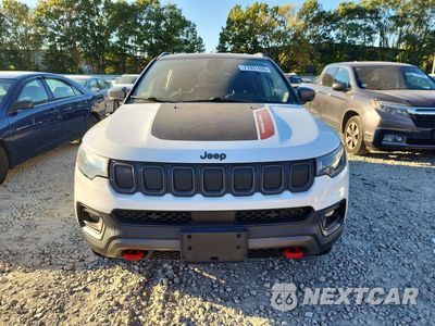 Piąte zdjęcie samochodu w środku: 2022 JEEP COMPASS TRAILHAWK VIN:3C4NJDDB4NT149155 - miniatura