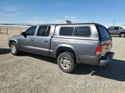 Drugie zdjęcie samochodu z przodu: 2003 DODGE DAKOTA QUAD SPORT VIN:1D7HL38Z13S184586 - miniatura