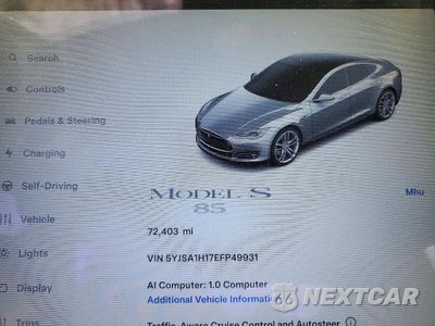 Zdjęcie 9 z 12 samochodu: 2014 TESLA MODEL S VIN:5YJSA1H17EFP49931 - miniatura