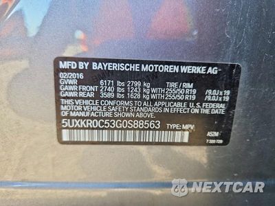 Zdjęcie 13 z 13 samochodu: 2016 BMW X5 XDRIVE35I VIN:5UXKR0C53G0S88563 - miniatura