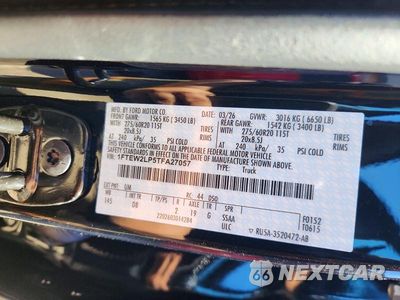Zdjęcie 12 z 12 samochodu: 2026 FORD F150 STX VIN:1FTEW2LP5TFA27057 - miniatura
