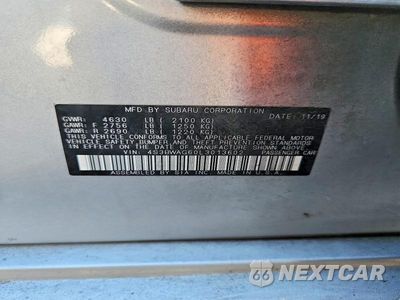 Zdjęcie 12 z 12 samochodu: 2020 SUBARU LEGACY SPORT VIN:4S3BWAG60L3013602 - miniatura
