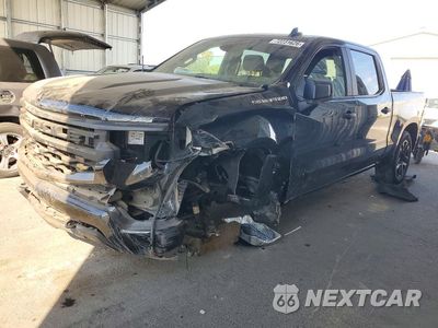 2022 CHEVROLET SILVERADO K1500 CUSTOM 1GCPDBEK0NZ536197 - główne zdjęcie licytacji z USA - miniatura