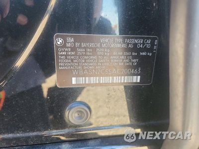 Zdjęcie 12 z 12 samochodu: 2010 BMW 535 GT VIN:WBASN2C55AC200463 - miniatura