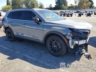 Czwarte zdjęcie samochodu z boku: 2023 HONDA CR-V SPORT VIN:2HKRS5H50PH708227 - miniatura
