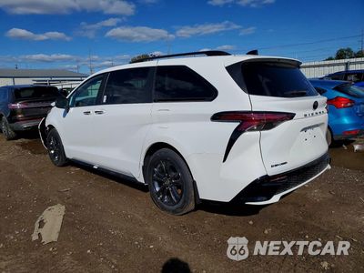 Drugie zdjęcie samochodu z przodu: 2026 TOYOTA SIENNA XSE VIN:5TDXSKFC0TS278467 - miniatura