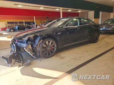 2014 TESLA MODEL S 5YJSA1H10EFP55778 - główne zdjęcie licytacji z USA - miniatura