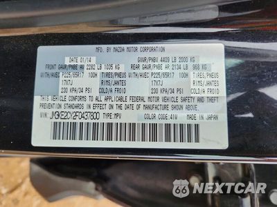 Zdjęcie 13 z 13 samochodu: 2015 MAZDA CX-5 TOURING VIN:JM3KE2CY2F0437800 - miniatura